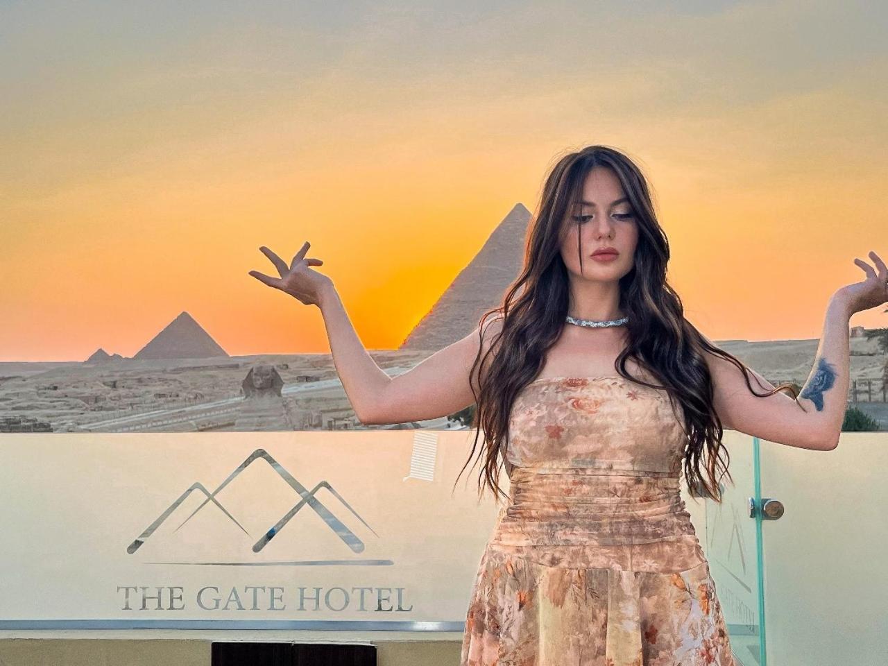 The Gate Hotel Front Pyramids & Sphinx View Kafret el-Gabal Exterior foto